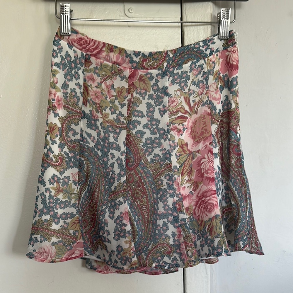 Show Me Your Mumu Floral Paisley Women's Skirt